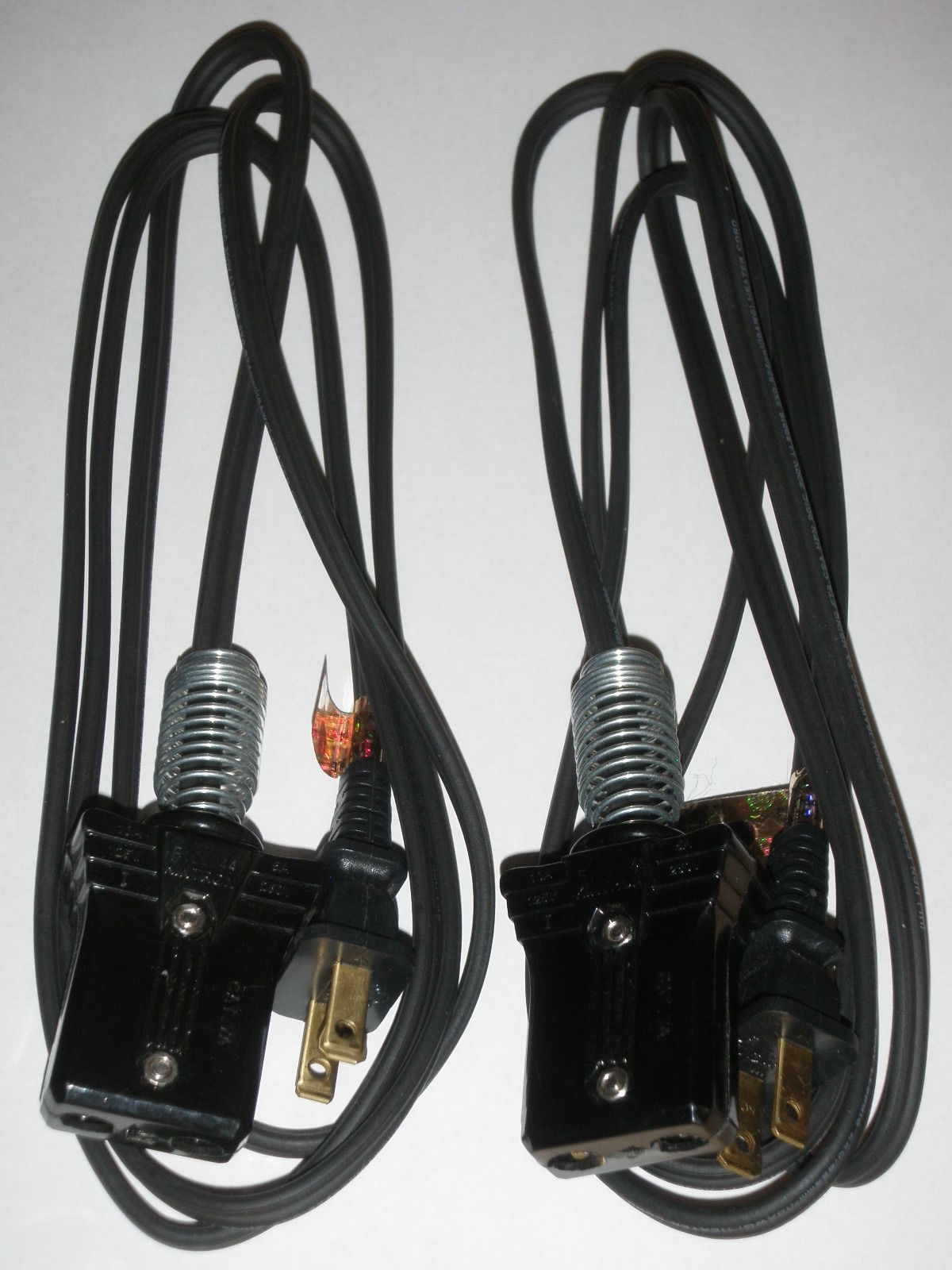 6ft 3/4 2pin New Power Cord for Dominion Twin Waffle Maker Iron Model 1360