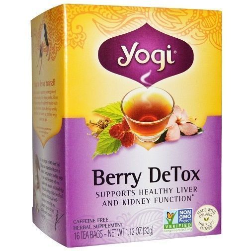 Yogi Detox Tea For Liver And Kidneys yogi organic herbal tea berry detox supports healthy liver Yogi Detox Tea For Liver And Kidneys yogi organic herbal tea berry detox supports healthy liver