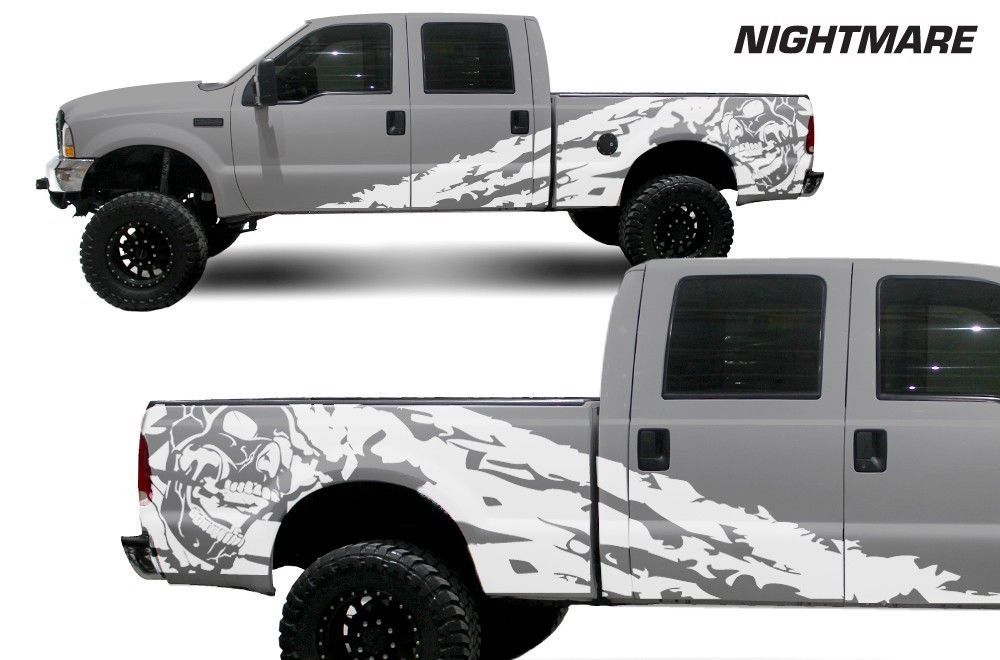 Vinyl Decal Nightmare Wrap Kit for Ford F-250/F-350 Truck 1999-2006 ...