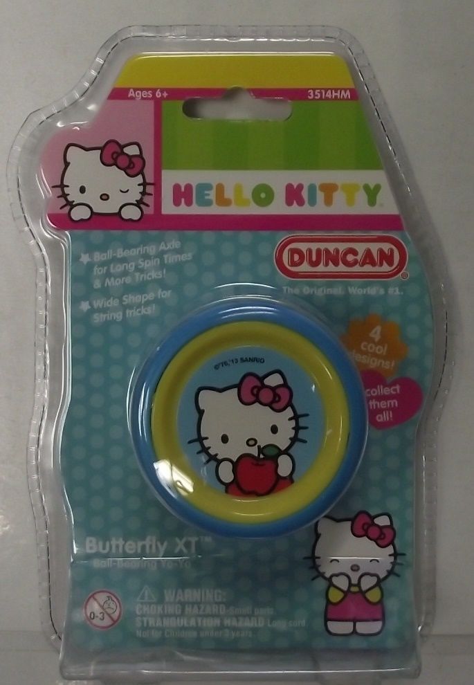 Duncan Hello Kitty 3514HM-White Butterfly XT YoYo Ball Bearing Axle