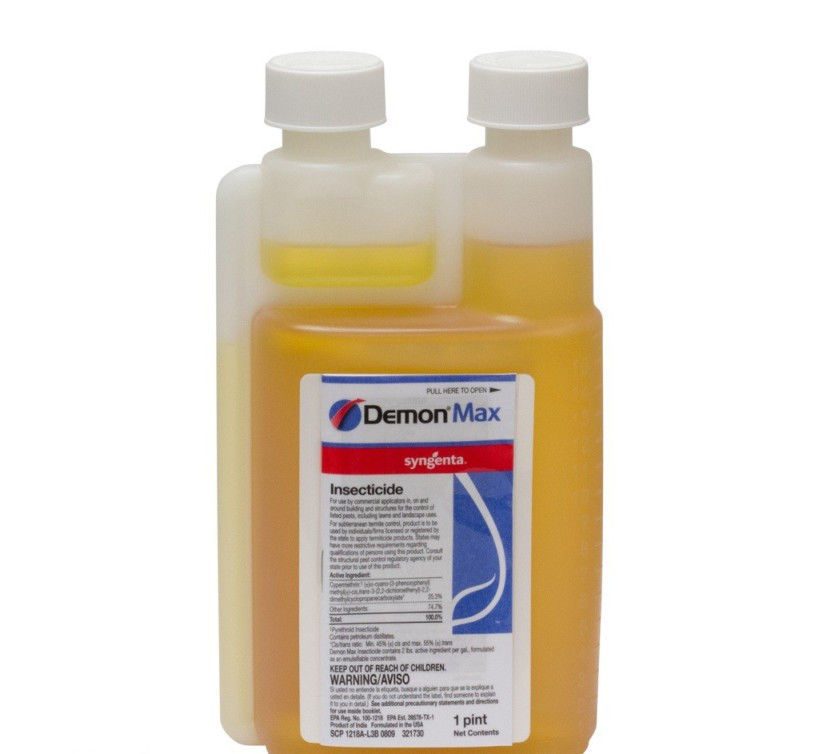 Demon Max Cypermethrin Insecticide By Syngenta 1 PT Kills Roaches Fleas