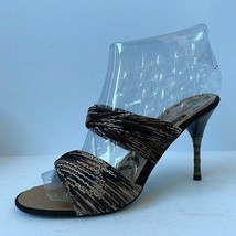 Nine West Women 'niceheels' Fabric Mule Sandals 7M - $26.84