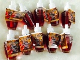 10 Bath & Body Works Wallflowers Apple Cinnamon Cider  Diffuser Refill Bulbs - $77.91
