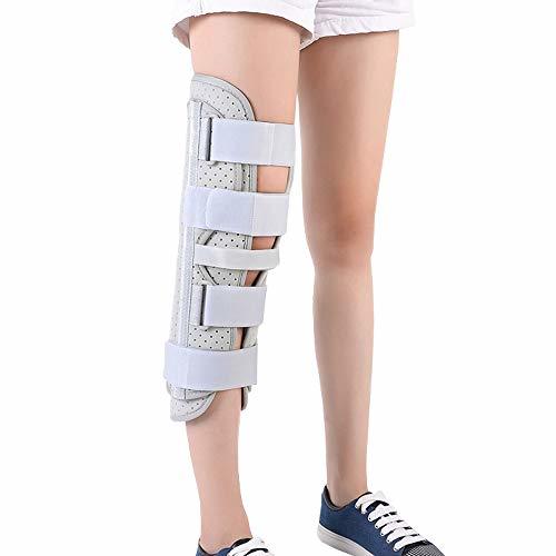 Medical Unisex Knee Immobilizer Brace Straight Leg Knee Splint Comfort