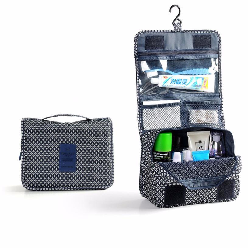 Pockettrip Hanging Toiletry Kit Clear Travel BAG Cosmetic Carry Case ...