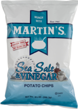 Martin's Sea Salt & Vinegar Potato Chips - 9.5 Oz. (3 Bags) - $25.99