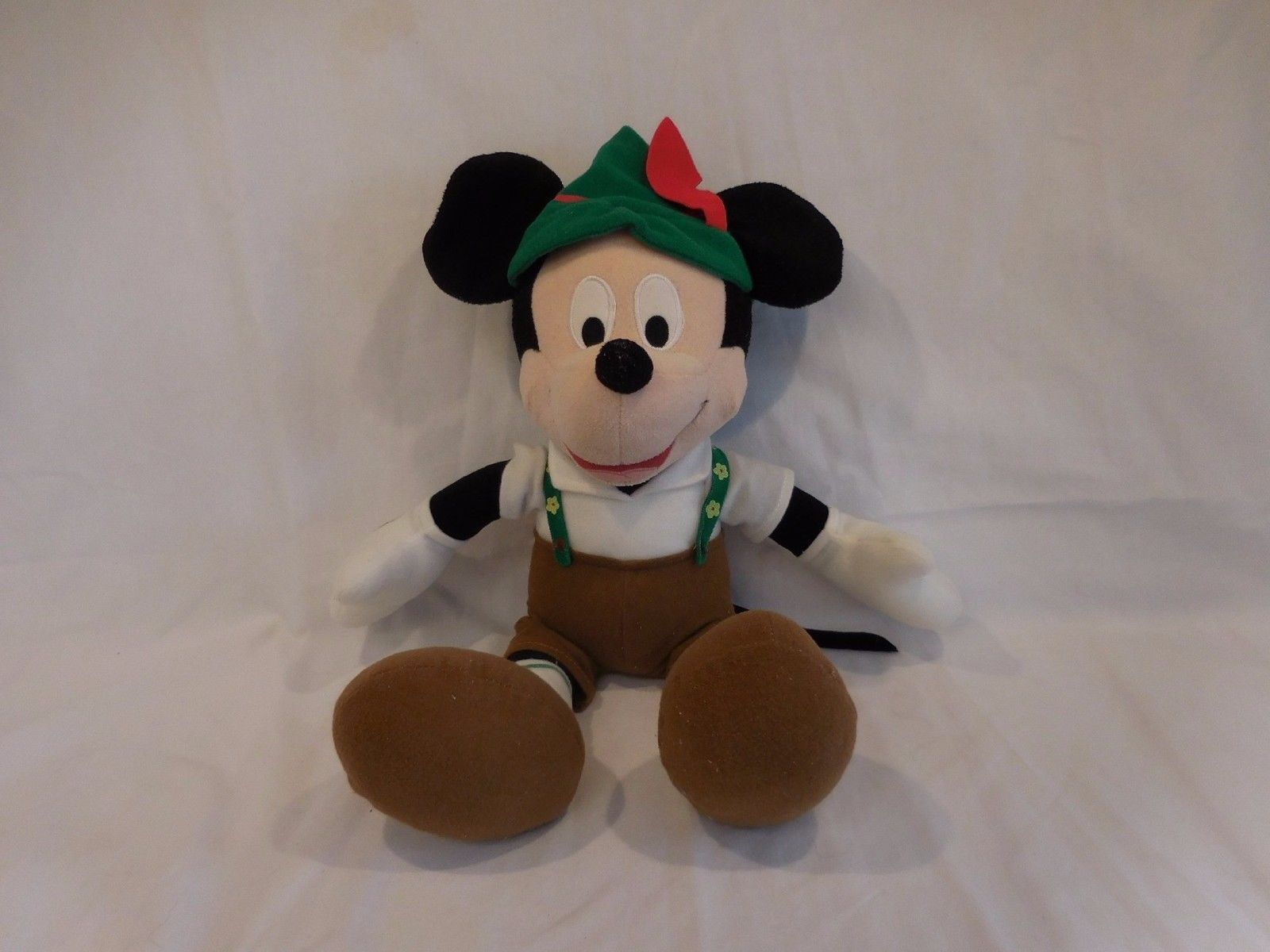 Disney Around World Germany Mickey Mouse Plush USA Sega Prize 16" very Rare - $37.62