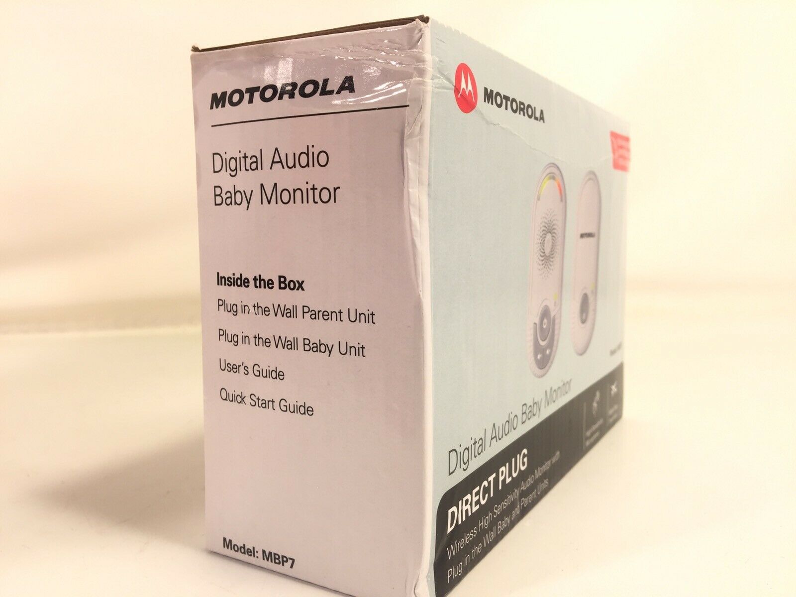 motorola audio baby monitor mbp7