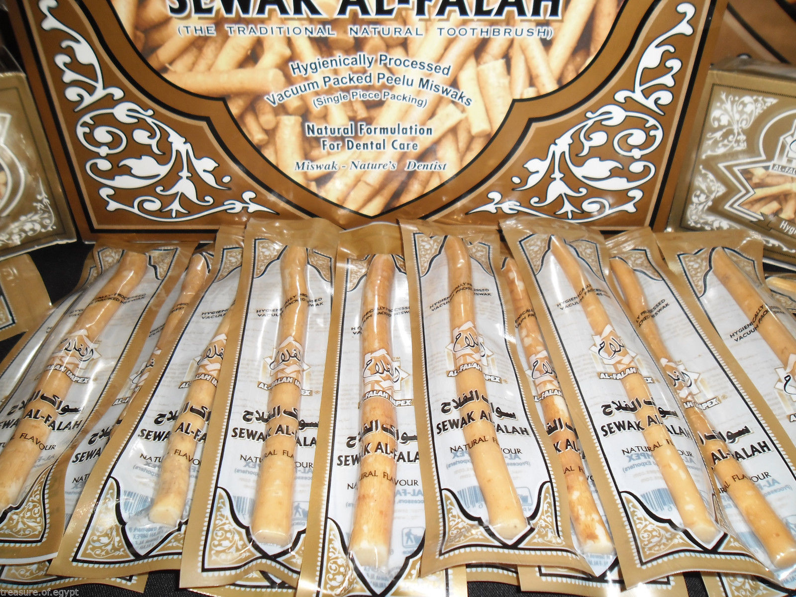 20 Sticks of Sewak Miswak (Natural Toothbrush) / Islam Falah Siwak