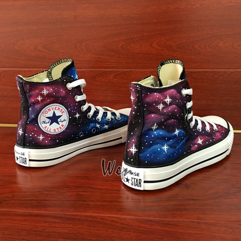 Galaxy Original Design Converse All Star Hand Painted