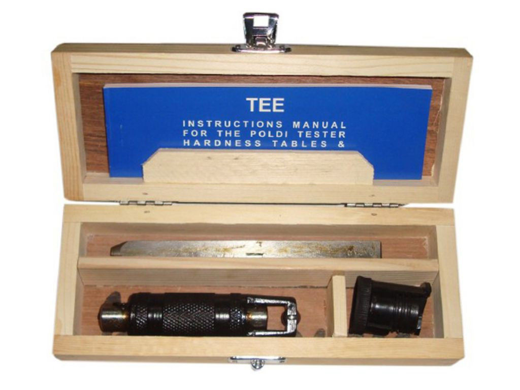 New Portable Brinell Hardness Tester Poldi Hammer Type Hardness