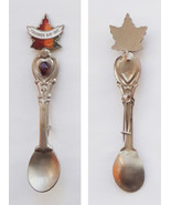 Collector Souvenir Brooch Pin Jewelry Spoon Canada Ontario Thunder Bay   - $6.99