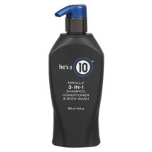It's A 10 He's A 10 Miracle 3-in-1 Shampoo, Conditioner and Body Wash 10oz  - $23.96