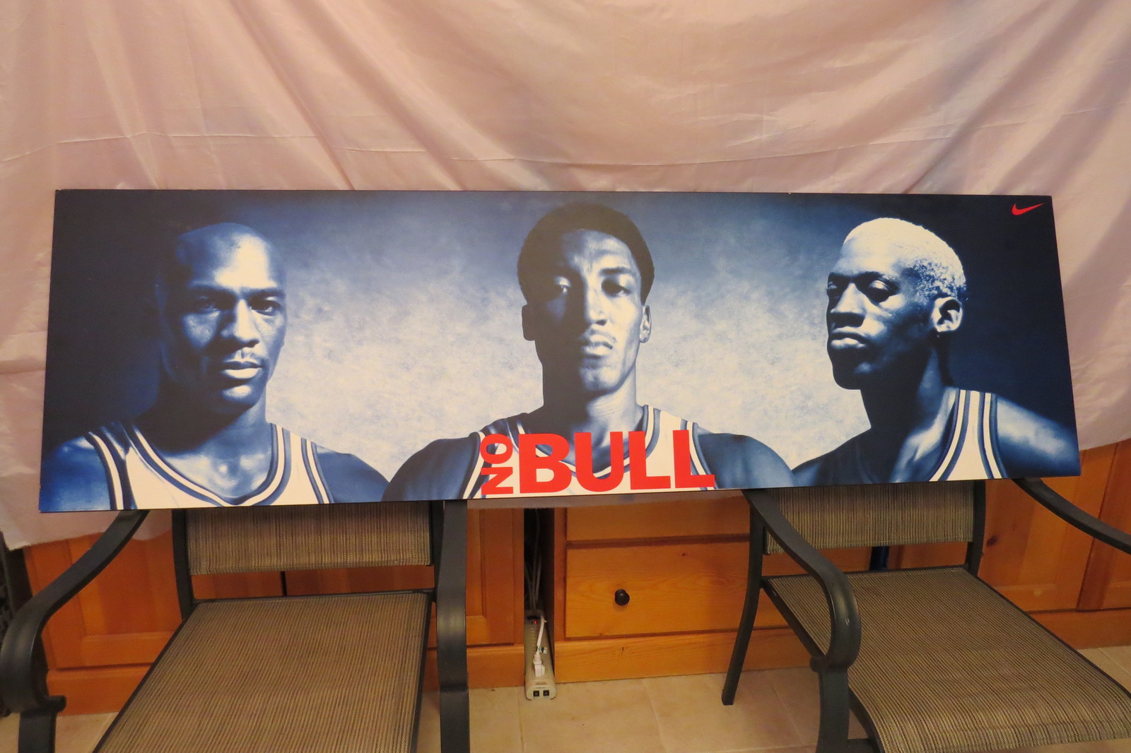 Chicago Bulls Poster-No Bull by Nike 
