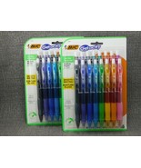 BIC Gel-ocity Stylo Gel Pens Smooth Writing-Medium 0.7mm-Pack of 8- Mult... - $15.80