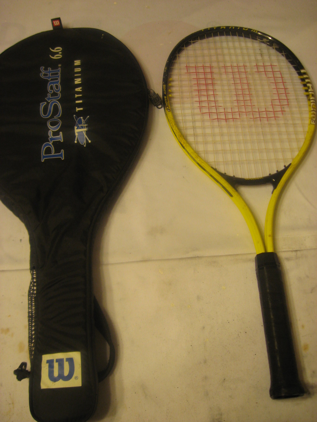 Wilson Titanium Fusion Tennis Racquet and 50 similar items