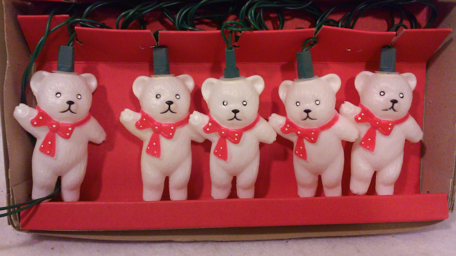 teddy bear christmas lights