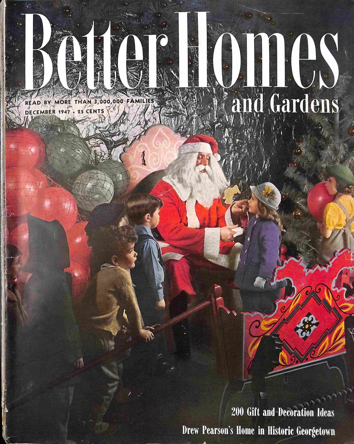 Better Homes and Gardens, December 1947 Magazine Back Issues