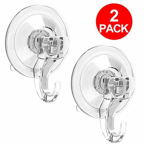 M-Better Suction Cup Hooks 2 Pack Heavy Duty Suction Command Razor ...