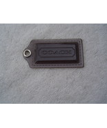 AUTHENTIC COACH EXTRA LARGE SMOKE  PLASTIC HANG TAG  EUC - $13.50