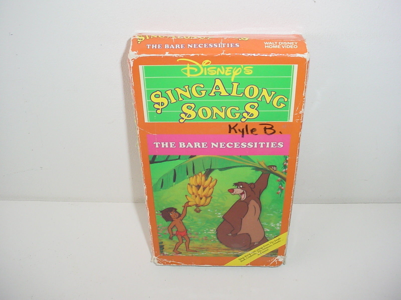 Sing Along Songs The Bare Necessities Walt Disney VHS Video Tape Movie ...