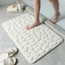 Non-slip Bath Mat Cobblestone Embossed Bathroom mat - $11.49
