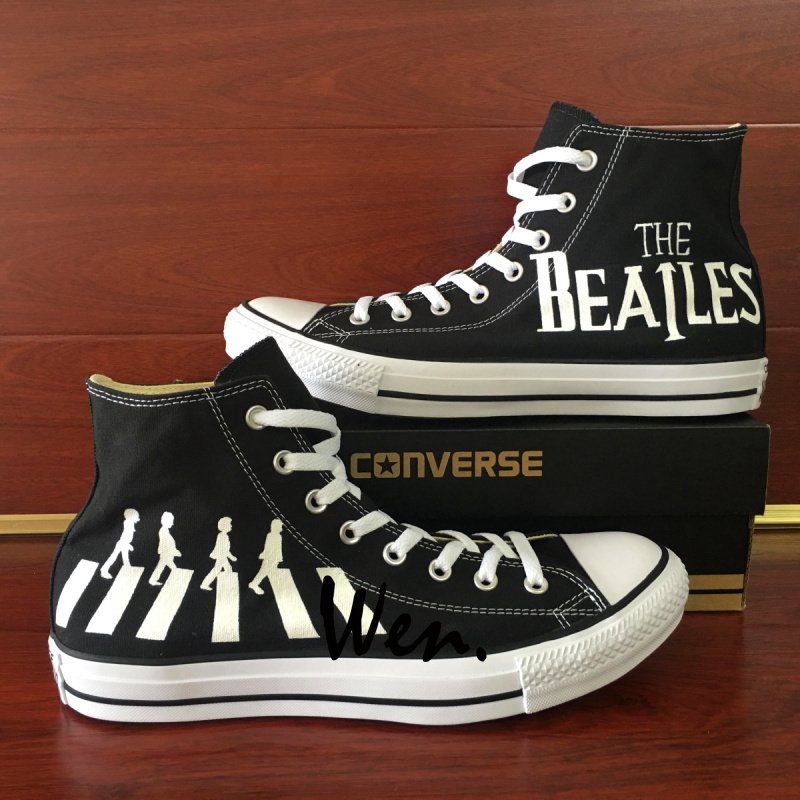 The Beatles Abbey Road Converse All Star and 50 similar items خرنق