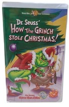 * Dr. Seuss' How The Grinch Stole Christmas! VHS Movie Used Clamshell Animation