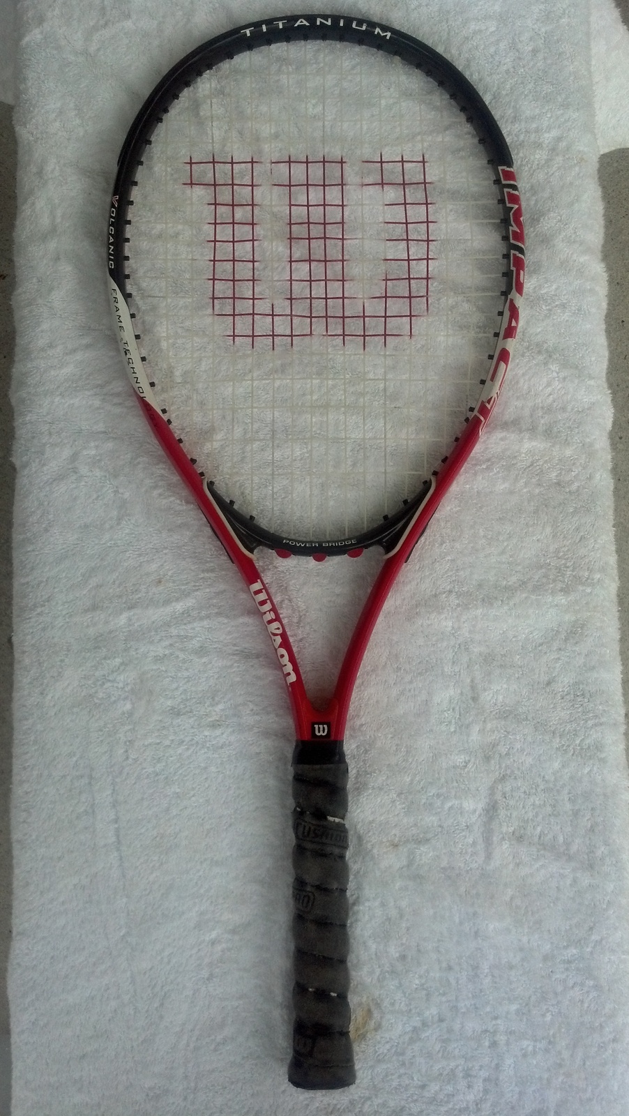 wilson titanium racket
