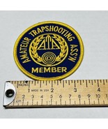 ATA Amateur Trapshooting Association Member 3.5&quot; Round Patch - $10.61