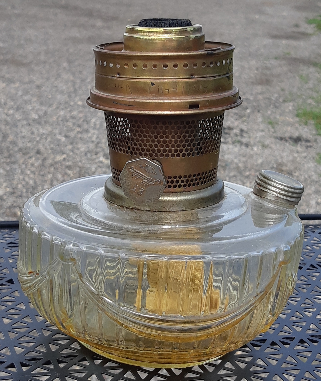 Vintage Aladdin Model 23 Lincoln Drape Glass And 50 Similar Items