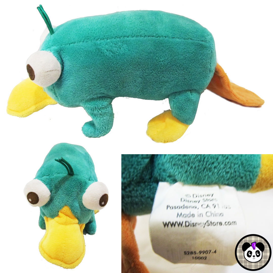 perry the platypus transforming plush