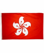  Hong Kong - 2&#39;X3&#39; Nylon Flag - $46.80