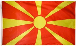 Macedonia flag 3x5nylon thumb200