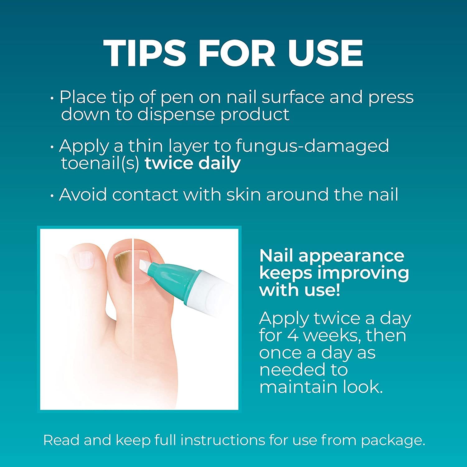 Opti-Nail Fungal Nail Repair Pen .125 Ounces - Other Nail Care