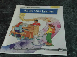 Alfred&#39;s Basic Piano Library All in One Course Lesson Theory Solo Book f... - $3.99