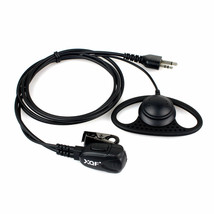 D-Shape Earpiece Headset PTT MIC for Midland G5XT G7 Plus G8 G9 G12 MT5050 2 PIN - $16.66