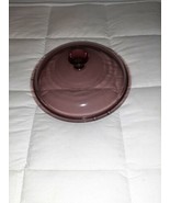 Vintage Corning Vision Cranberry Ribbed Glass Bowl, V-30-B, Casserole Dish - $19.99