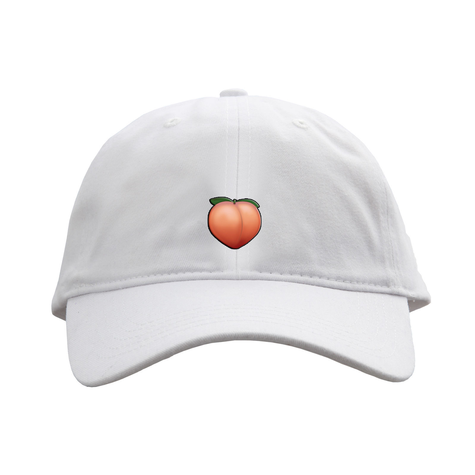 Peach Emoji Hat, Kimoji Strap Back Cap,Sweet & Juicy,Adjustable,Dope ...