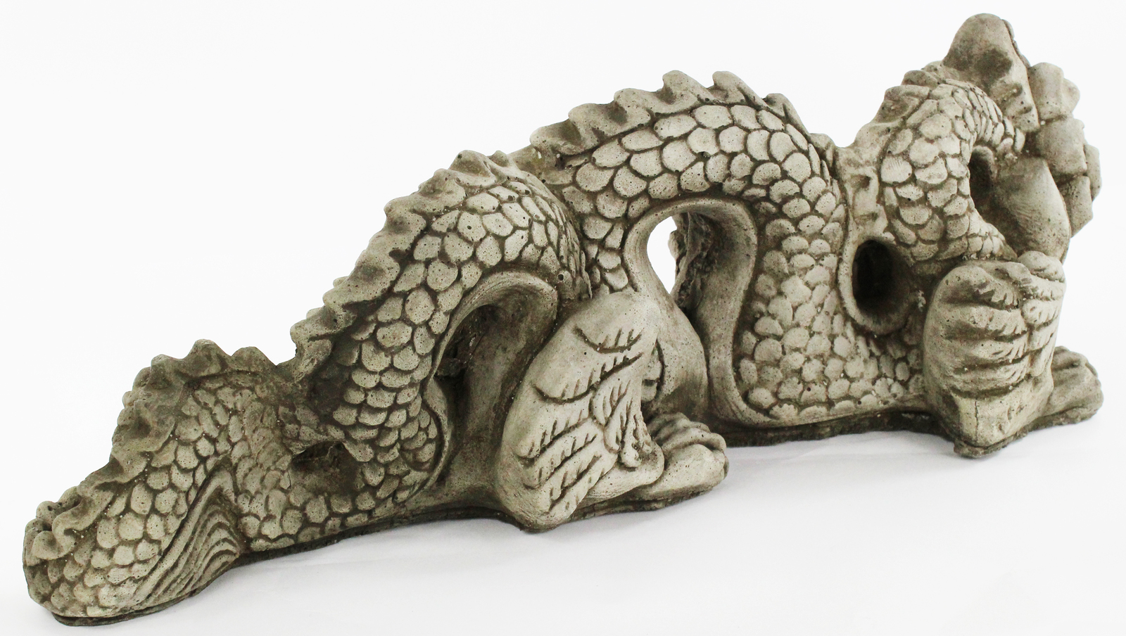 Chinese Dragon Concrete Statue - Gargoyles & Dragons