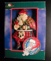 Kurt Adler Christmas Ornament World of Santas Scottish Original Presentation Box - $10.99