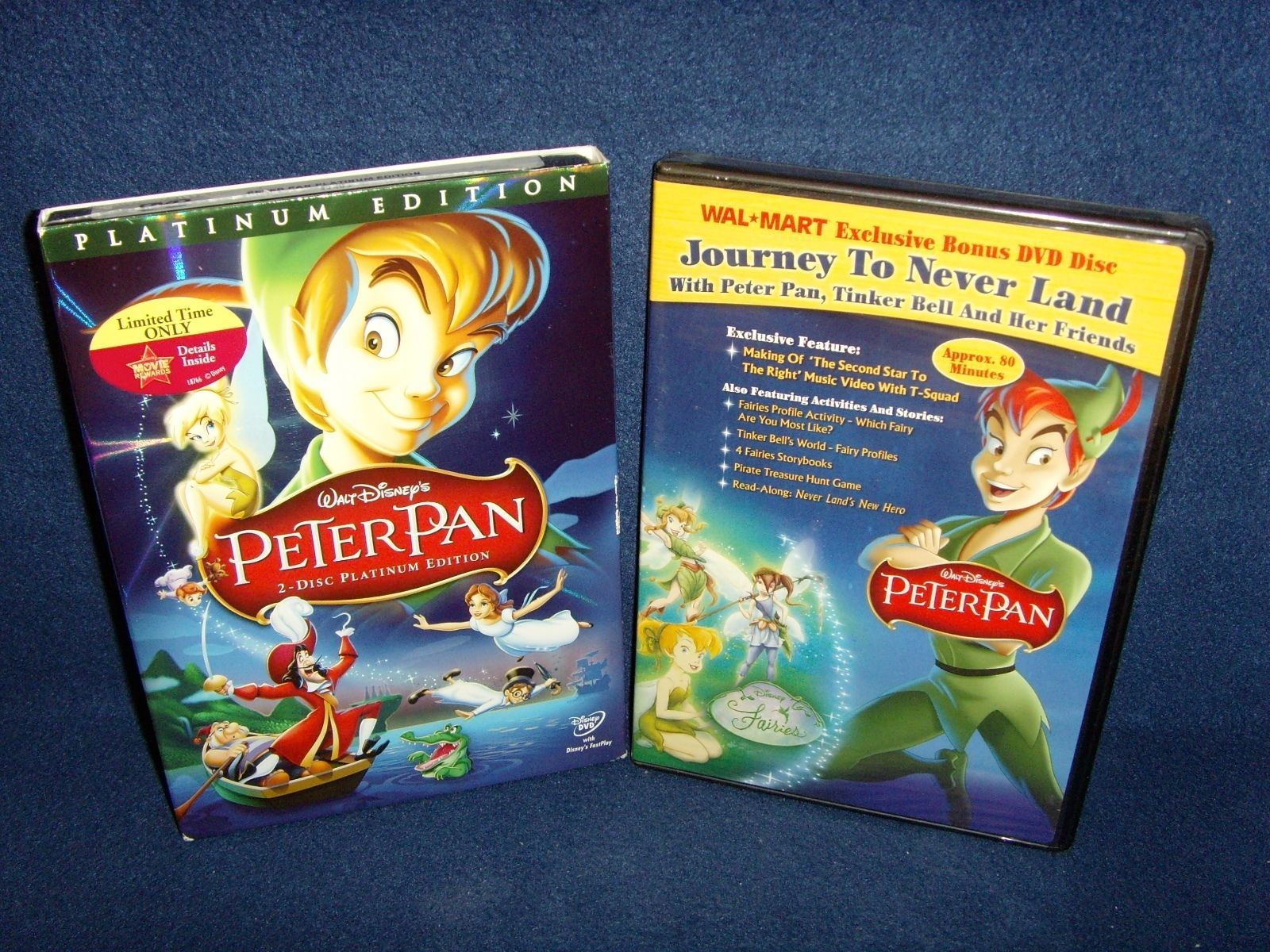 Disney Peter Pan Walmart Exclusive Dvd And 50 Similar Items