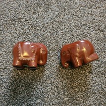 Partylite Brown Elephant Tealight Holders - $19.99
