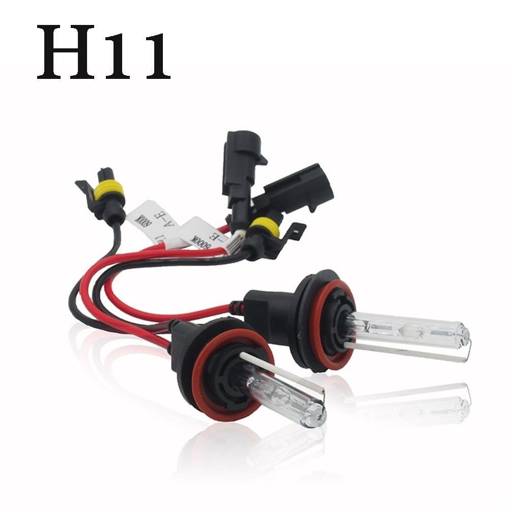 35W H11 HID Xenon Headlight Replacement Conversion KIT Slim Ballasts Xenon Bulbs Xenon Lights