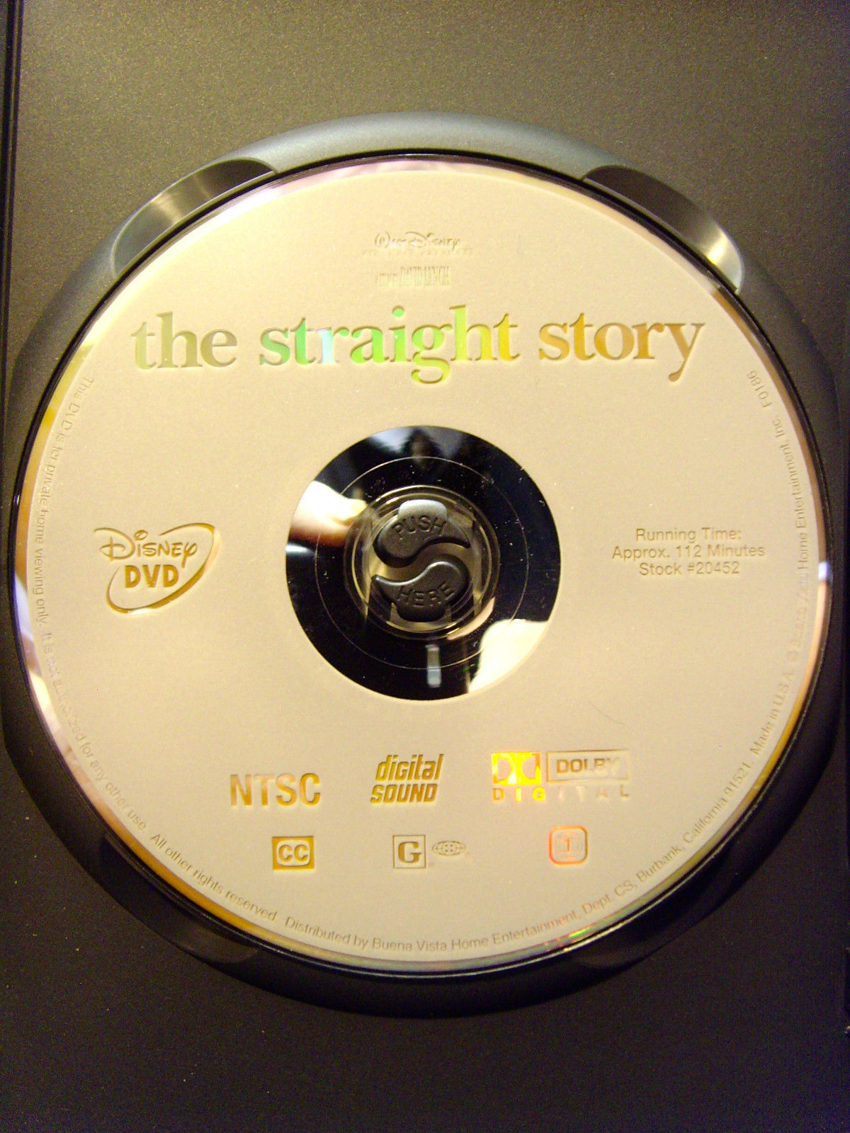 Disney The Straight Story Dvd 00 No And 50 Similar Items