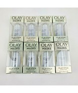 8X Olay Masks Glow Boost Clay Stick Facial Mask White Charcoal 1.7oz each - $40.45