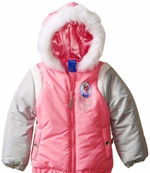 DISNEY FROZEN ELSA & ANNA FauxFur Winter Coat Jacket NWT Toddler's