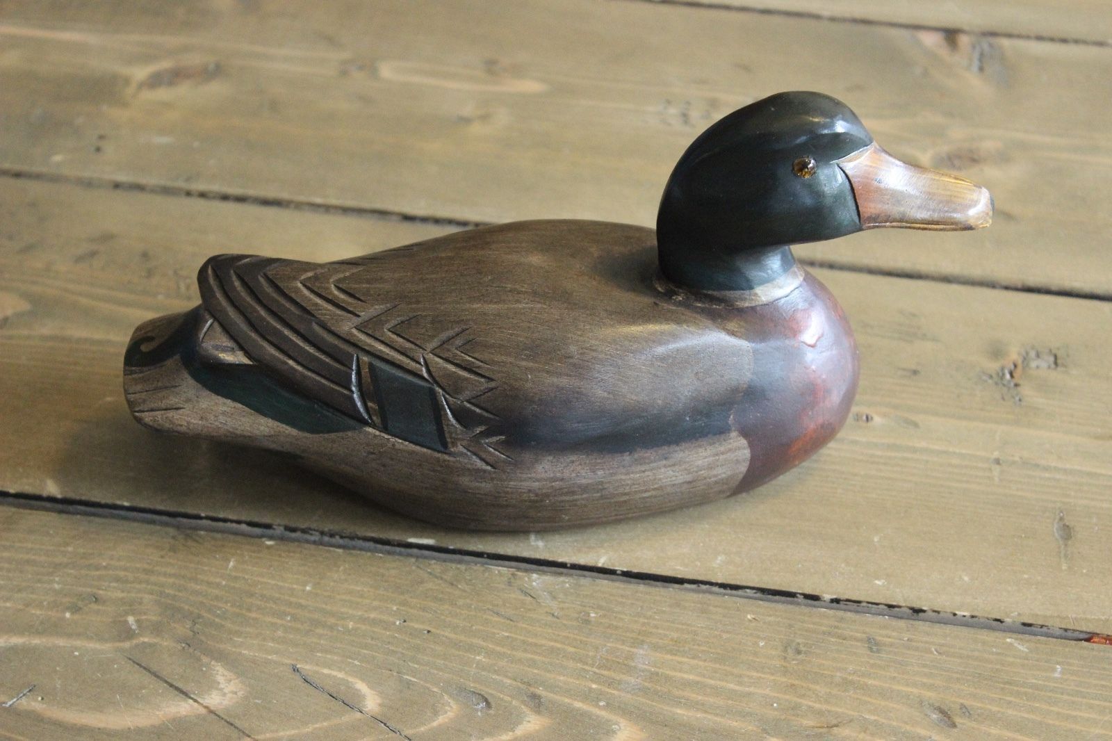 Vintage Mallard Duck Decoy - Duck Decoys