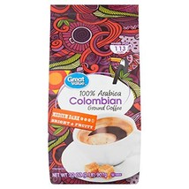 Great Value 100% Arabica Colombian Medium Dark Ground Coffee - 32 oz. - $27.43