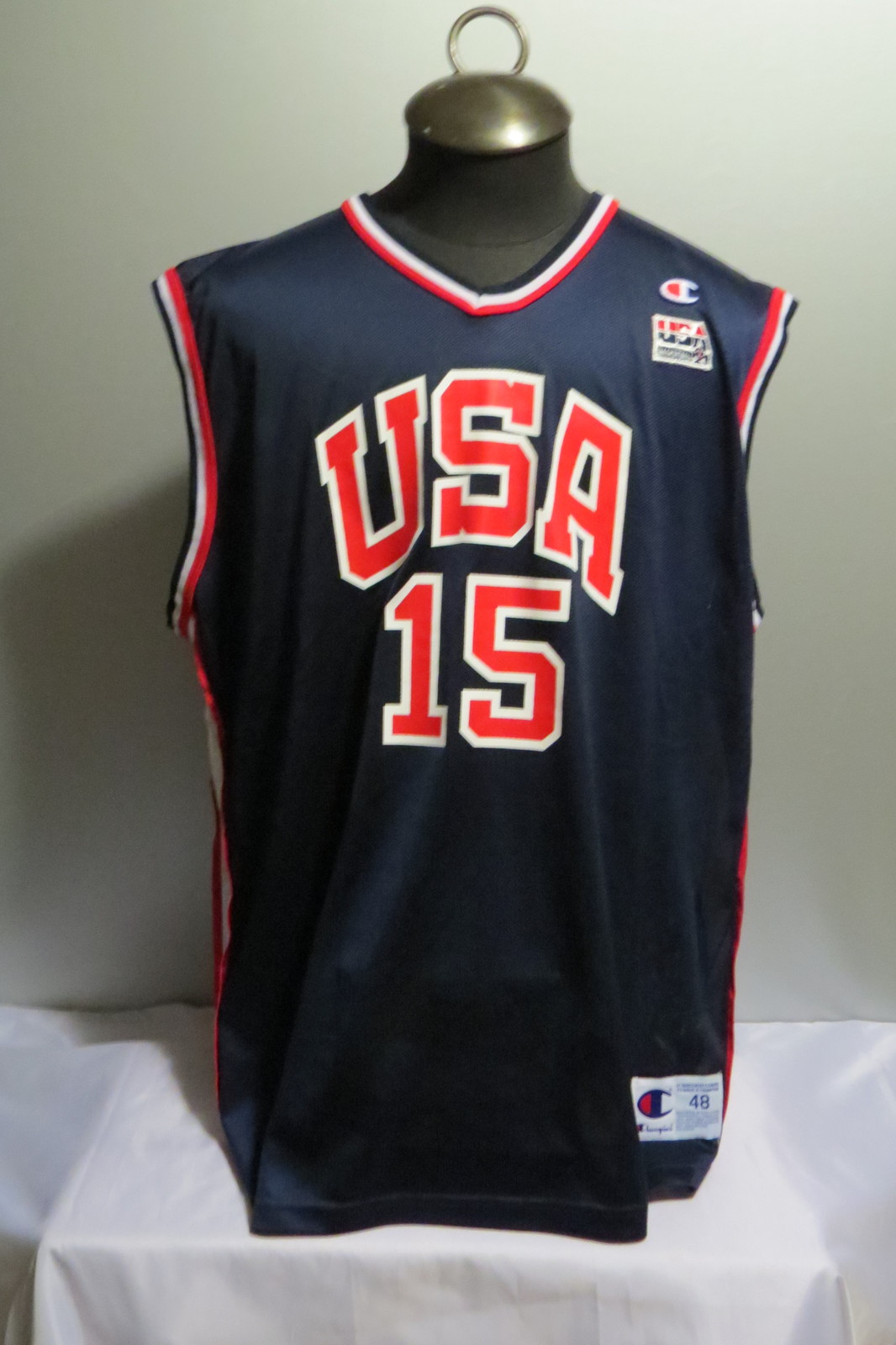 Team USA Basketball Jersey 15 Shareef AbdurRahim Size 48 (Men's